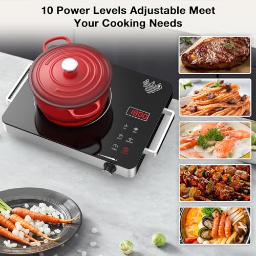Portable Electric Cooktop 110V