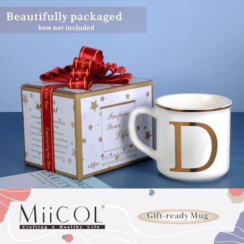 Ceramic Coffee Mug 16 oz (Letter D Mug)