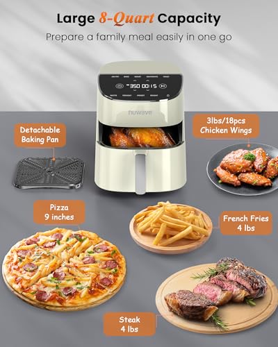 Brio Plus Air Fryer 8 Qt (8 quart / Cream)