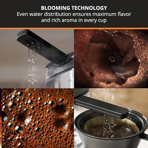 Essential Brewer 8 Cup Drip Coffee Maker Machine (8-Cups)