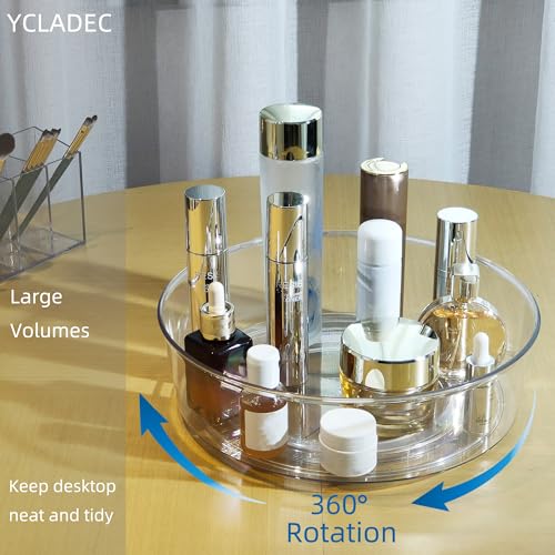 3 Pack Lazy Susan 11.5" Inch Turntable Organizer for Cabinet Pantry Organizers and Storage Organization Spinning Spice Rack Bins Rotating Condiment for Countertop Kitchen Sink (11.5 inch 3pack)