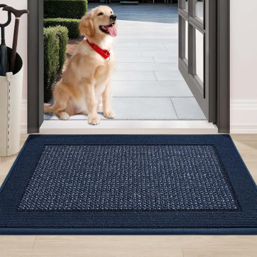 Indoor Door Mat 24" x 36" (Blue / 24" X 36" (Rectangular))