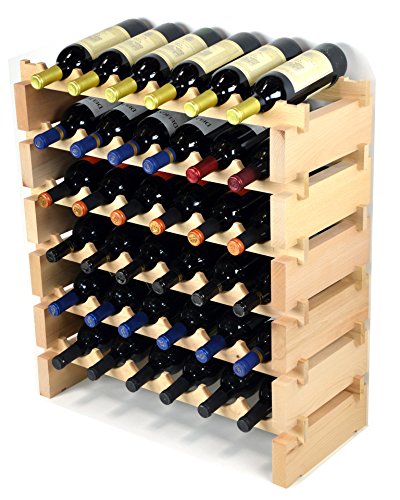 Modular Wine Rack Beechwood 24