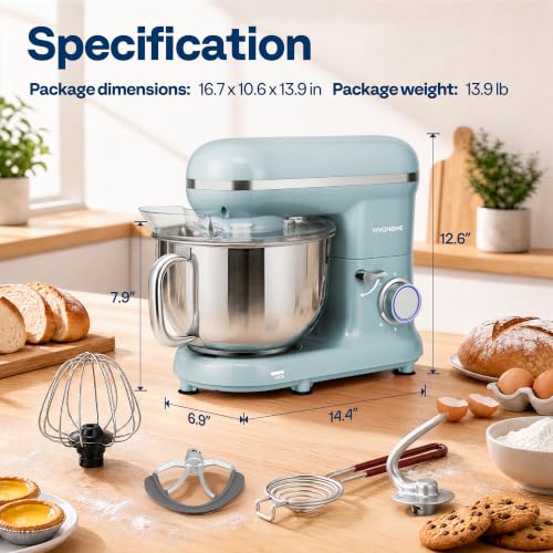 Stand Mixer 6 (Pastel Blue)