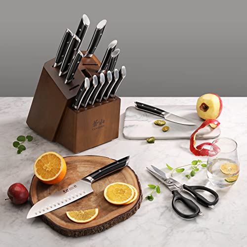HELENA Series German Steel Forged Knife Block Set