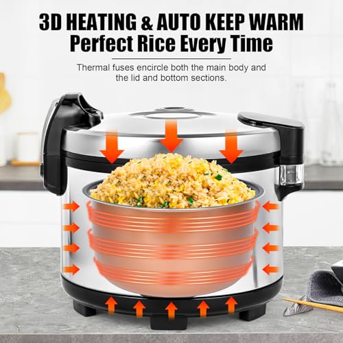 Commercial Rice Cooker (15 Liters Rice Cooker)