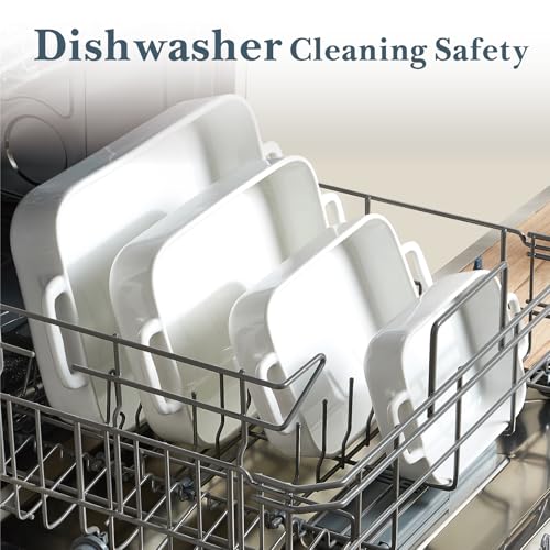 Casserole Dishes for Oven (White 02)