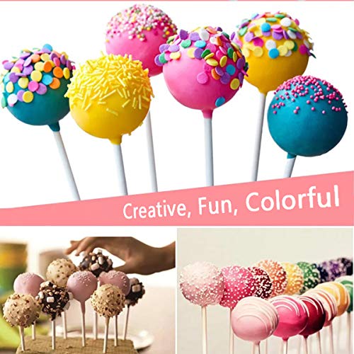 20 Cavity Silicone Cake Pop Mold Set With Lollipop Sticks (Cake pop)