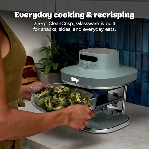Crispi Pro Glass Air Fryer (Ash Grey)