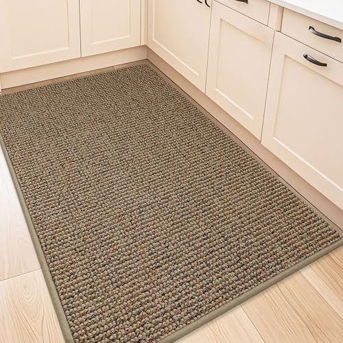 Kitchen Rugs 32"x48" (Taupe / 32" X 48" (Rectangular))