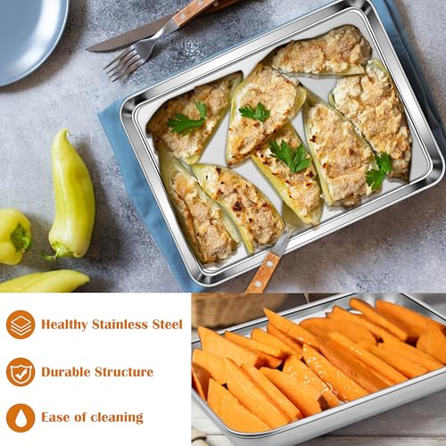 10.5” x8.3” Baking Sheet Set of 4 (4 Count)