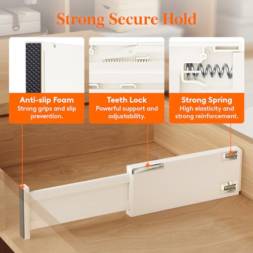 4" High Upgrade Drawer Divider (Beige)