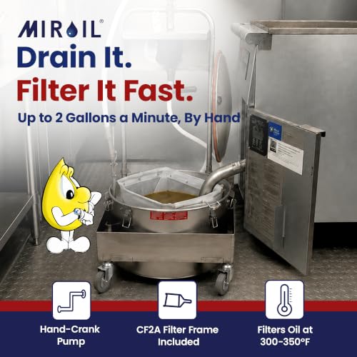 Deep Fryer Oil Filter Machine (75 Lb. Oil Filter Machine)