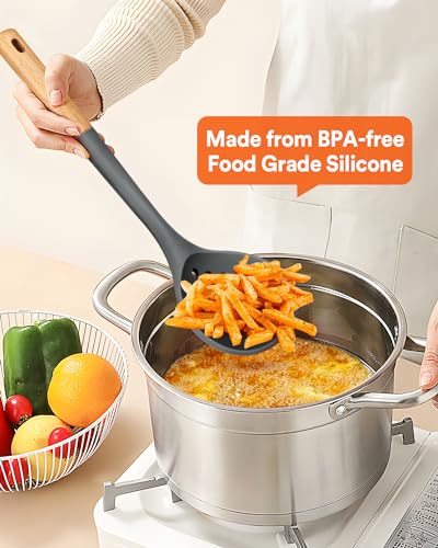 Silicone Kitchen Ladle Strainer