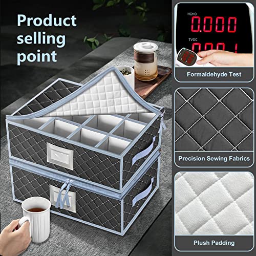 China Dinnerware Storage Containers Set