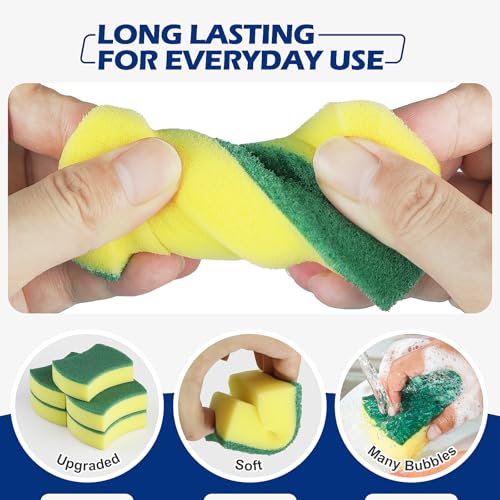 300 Pack Kitchen Cleaning Sponges (300 Count)