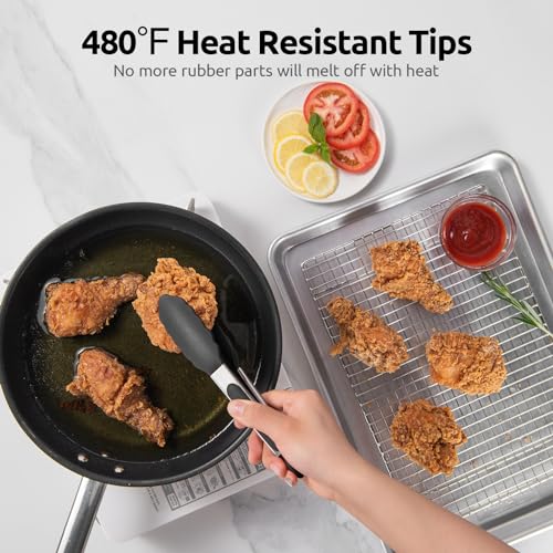 Heat Resistant Silicone Kitchen Tong