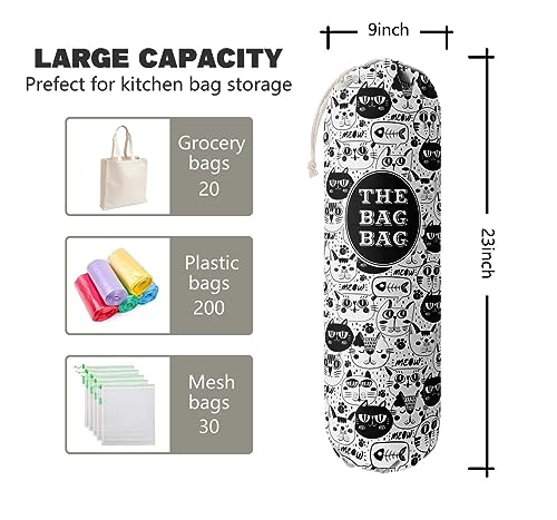Grocery Bags Holder Organizer (Cat 06)