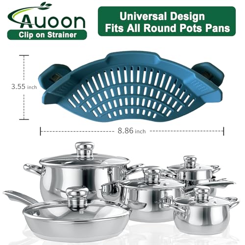 Pasta Strainer Clip on Silicone