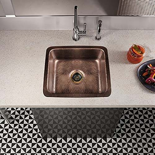 Kitchen & Bar Sink (17 inches / Pure Copper)