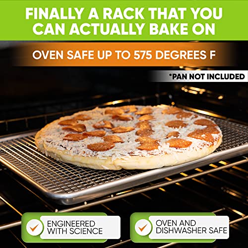 11.5" x 16.5" Stainless Steel Cooling Rack for Cooking & Baking (1 Pack / 11.5"x16.5")