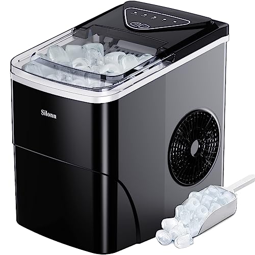 Ice Maker Countertop (Upgrade black / 26.5 lbs)