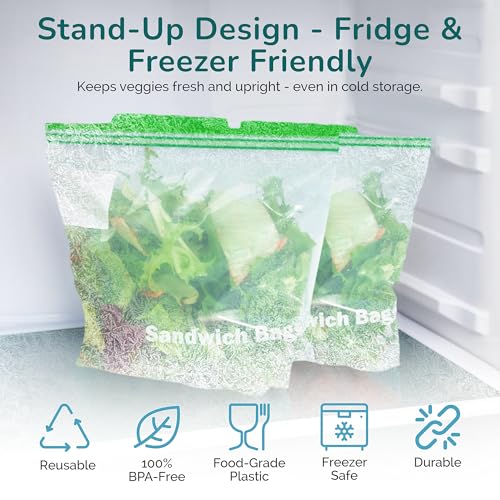 Sandwich Bags 50 Count (Sandwich)