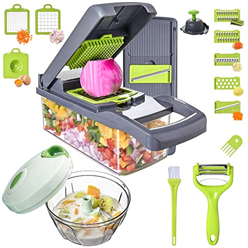 Vegetable Chopper with Container 16