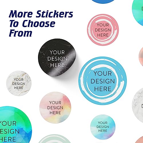 100 Custom Vinyl Stickers (100 Count)