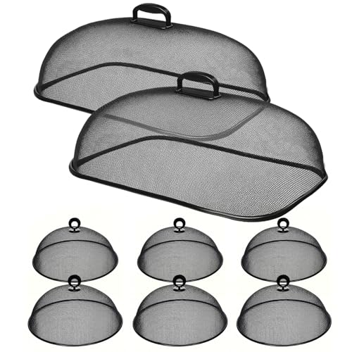 8 Pack Metal Mesh Screen Food Covers