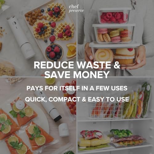 Glass Vacuum Seal Containers for Meal Prep (Large Set – 3 Large Pieces)