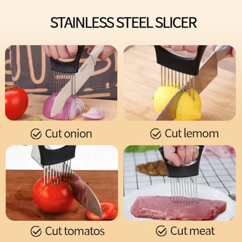 Onion Holder for Slicing (2 Pack)