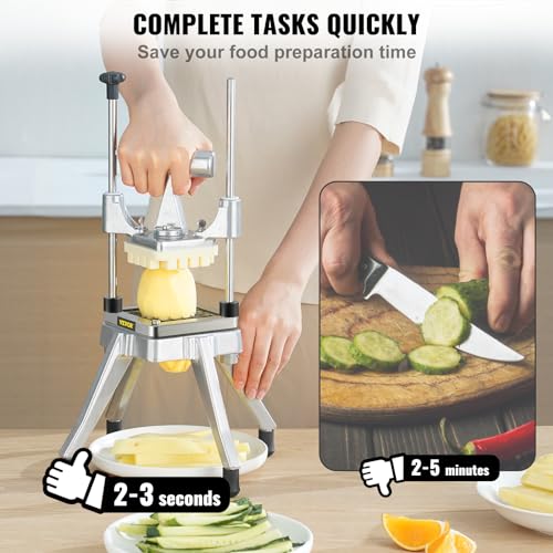 Commercial Vegetable Fruit Chopper 3 (Push style 3/8″)