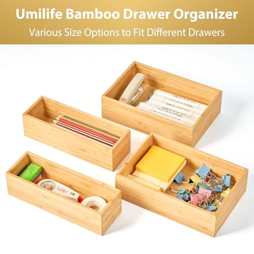 Bamboo Kitchen Drawer Organizer