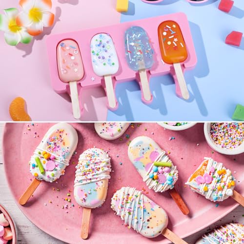 Popsicle Molds Set of 2 (Pink)