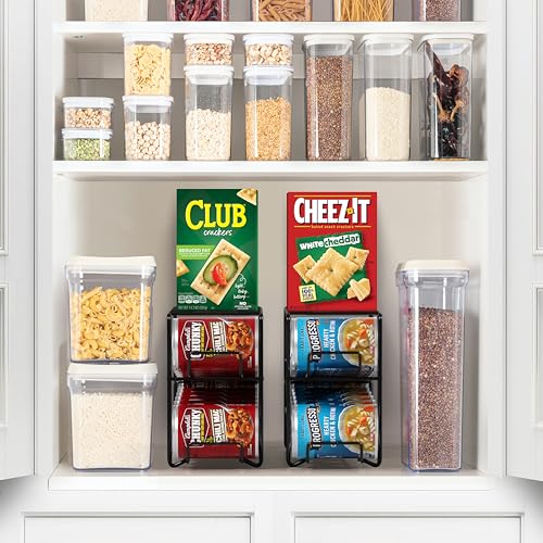 Soda Can Dispenser Rack for Fridge (12 Count)