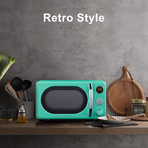 GLCMKA07GNR 07 Retro Microwave Oven (Surf Green / .7 cu ft / Classic)