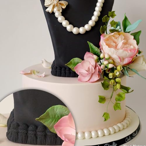 Macrame Tassel Cake Decoration Fondant Border Mold 3pcs (Macrame Tassel Fondant Mold)
