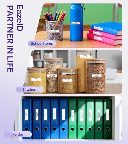 D210S Label Maker Machine with Tapes (Purple)