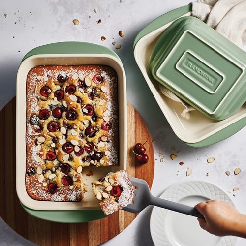 Mae 3 Pc Ceramic Porcelain Baking Pans Set (Cactus)