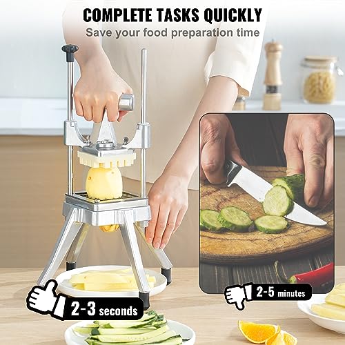 Commercial Vegetable Fruit Chopper 1 (Push style 1/4″)