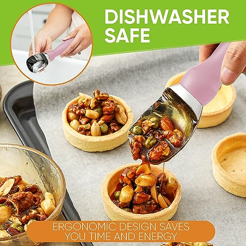 Heavy Duty Ice Cream Scoop with Soft Grip Handle