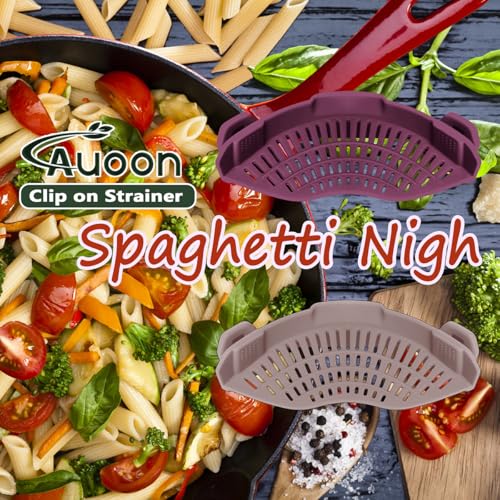 Pasta Strainer Clip on Silicone