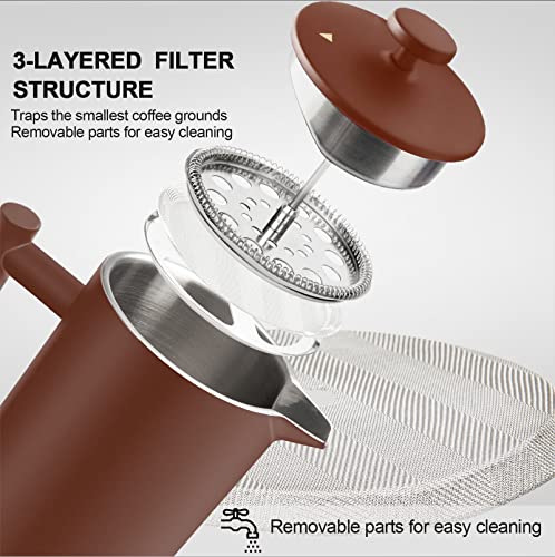French Press Coffee Maker (Coffee / 34 oz)