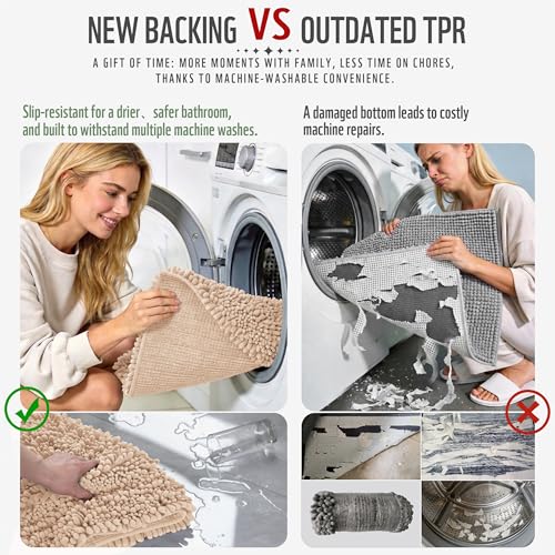 Bathroom Runner Rug 55x24 Inch
