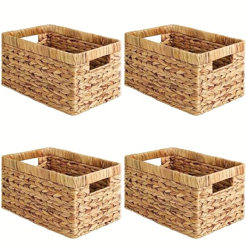 Wicker Storage Baskets for Shelves