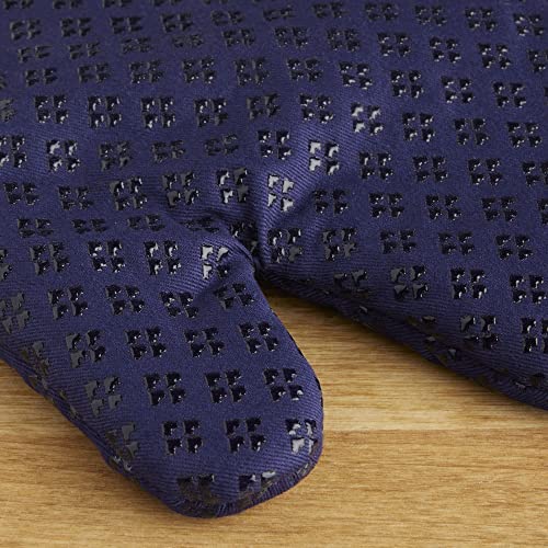 Asteroid Oven Mitt Set (7"x12.5" / Cobalt Blue)