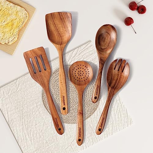 Wooden Kitchen Utensil Set (5 PCS Set)