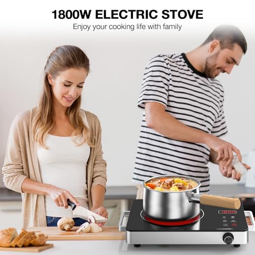Portable Electric Cooktop 110V