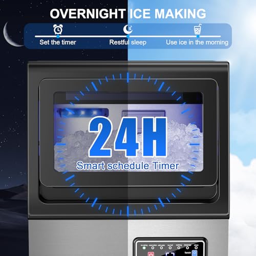 100 lbs Nugget Ice Maker Under Counter Self